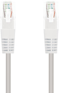 Cabo de Rede Nanocable RJ45 CAT.6 UTP AWG24 1 M Branco