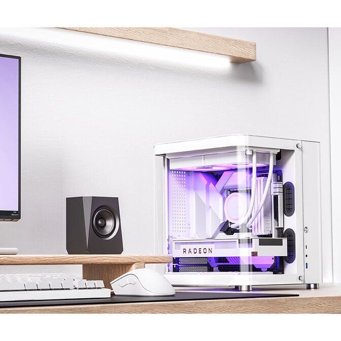 Caixa Micro-ATX Jonsbo TK-1 2.0 Vidro Temperado Branco image number 31