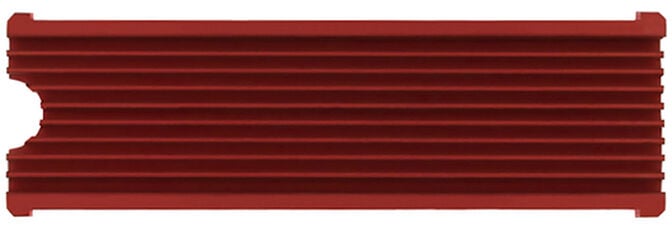 Dissipador de Calor CLR-M2 para M.2 2280 SSD Vemelho image number 4