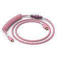 Cabo Coiled Glorious USB-C para USB-A 137m - Prism Pink image number null