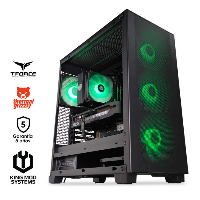 Computador Mach 5G Gamer-PC Ryzen 5 7600X3D 32GB DDR5 2TB RTX 5070 Ti WiFi W11 Bonus