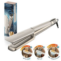 Alisador de Cabelo Cecotec Bamba RitualCare Air Lisse 600W Champagne