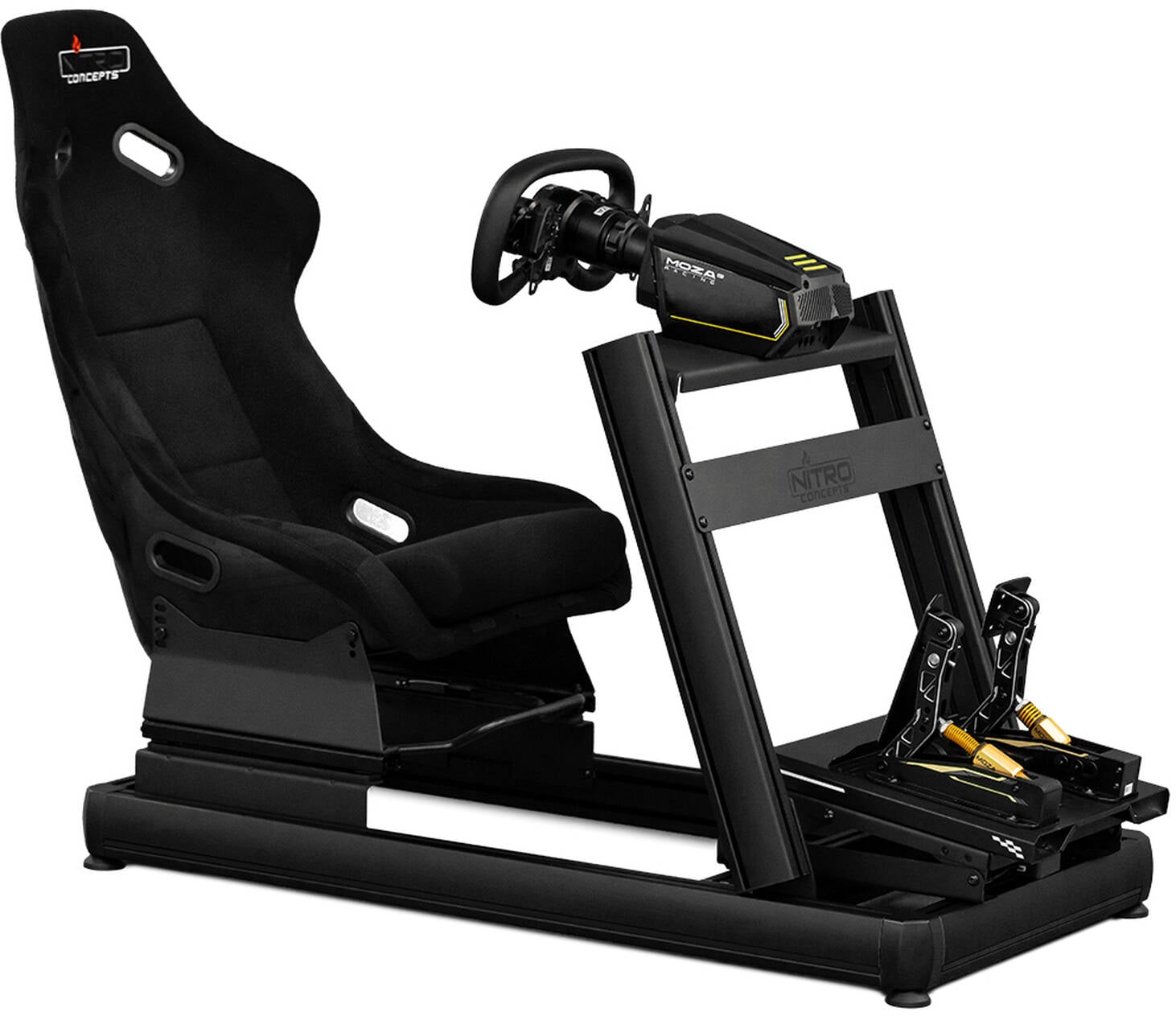 Equipamentos Profissionais de SimRacing, Motores Direct Drive e Pedais Hidráulicos na Globaldata