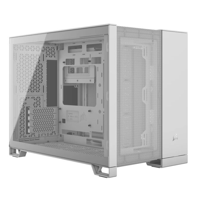 Caixa Micro-ATX Corsair 2500D Airflow Branca Vidro Temperado image number 1