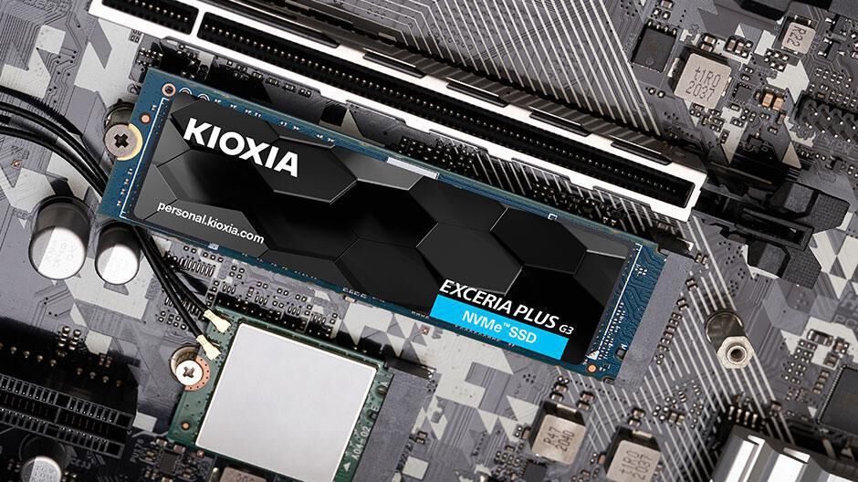 SSD Kioxia Exceria Plus G3 1TB M.2 NVMe Gen 4.0x4 (3900/5000MB/s)