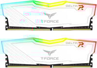 Team Group Kit 16GB (2 x 8GB) DDR4 3200MHz Delta RGB Branco CL16