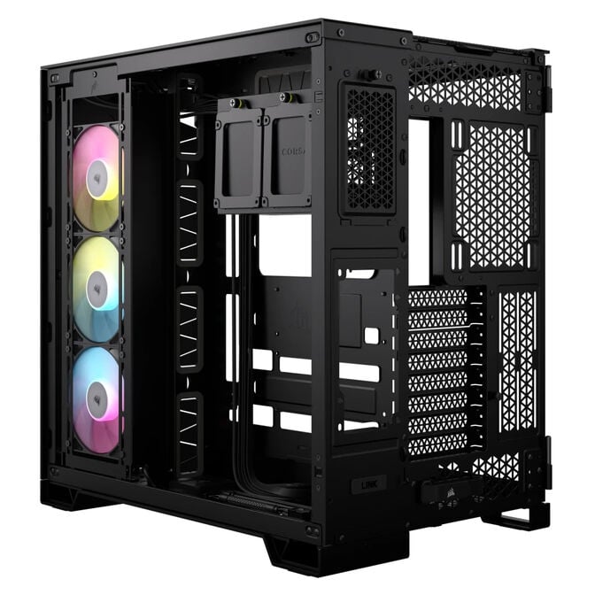 Caixa ATX Corsair iCue LINK 6500X Preta Vidro Temperado image number 3