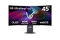 Monitor Curvo Gaming LG UltrGear 45" 45GX90SA OLED WQHD 240Hz 0.03ms FreeSync Premium
