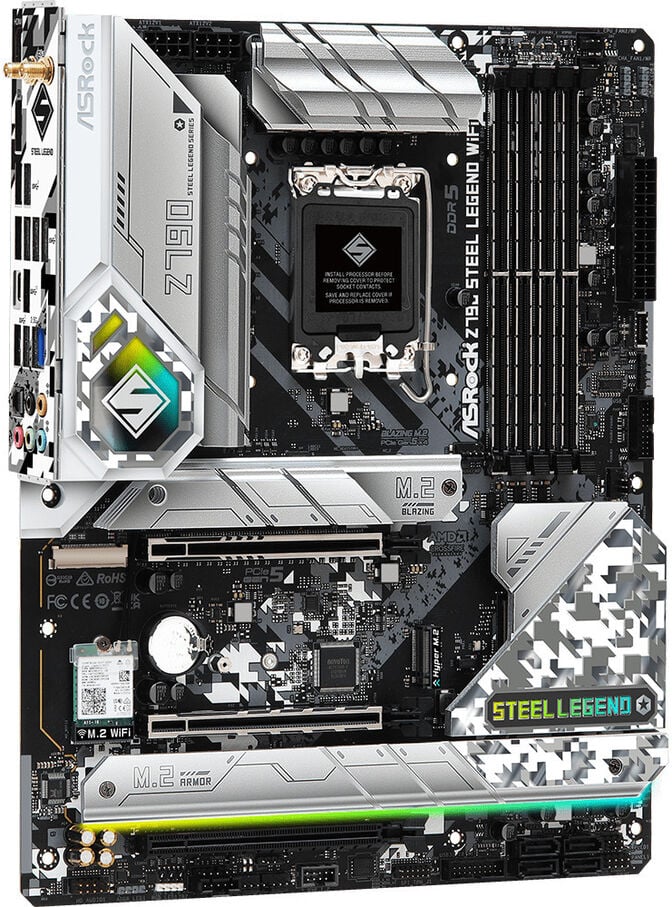 Motherboard ASRock Z790 Steel Legend WiFi image number 3