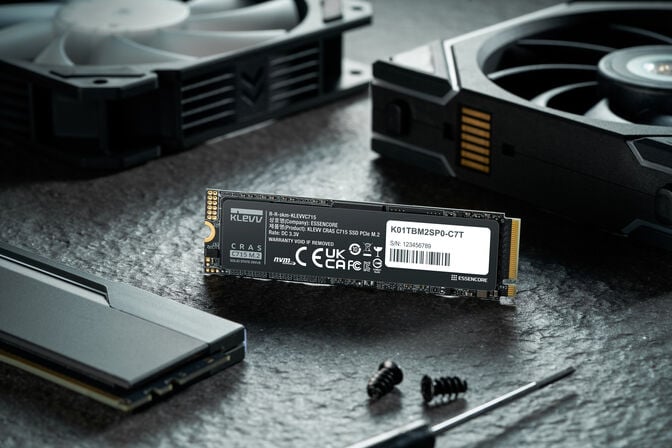SSD KLEVV CRAS C715 Gen3 512GB M.2 NVMe 2280 (3200/2000MB/s) image number 18