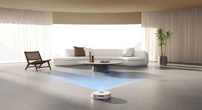 Aspirador Rob&ocirc; Xiaomi Robot Vacuum X20+ com Base Autolimpeza image number 2