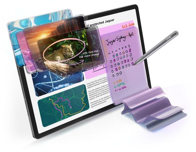 Tablet Lenovo Idea Tab Pro TB373FU 12.7" (8 / 256GB) 3K 144Hz WiFi Cinzento + Capa Teclado + Pen image number 19