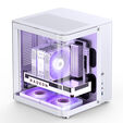 Caixa Micro-ATX Jonsbo TK-1 2.0 Vidro Temperado Branco image number null