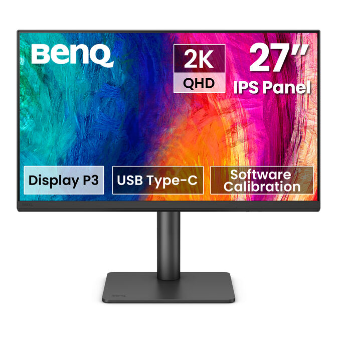 Monitor BenQ Creative Pro 27" PD2706QN IPS QHD 100Hz USB-C (PD90W) image number 0