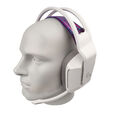 Headset Logitech G733 RGB Lightspeed Wireless Branco image number null