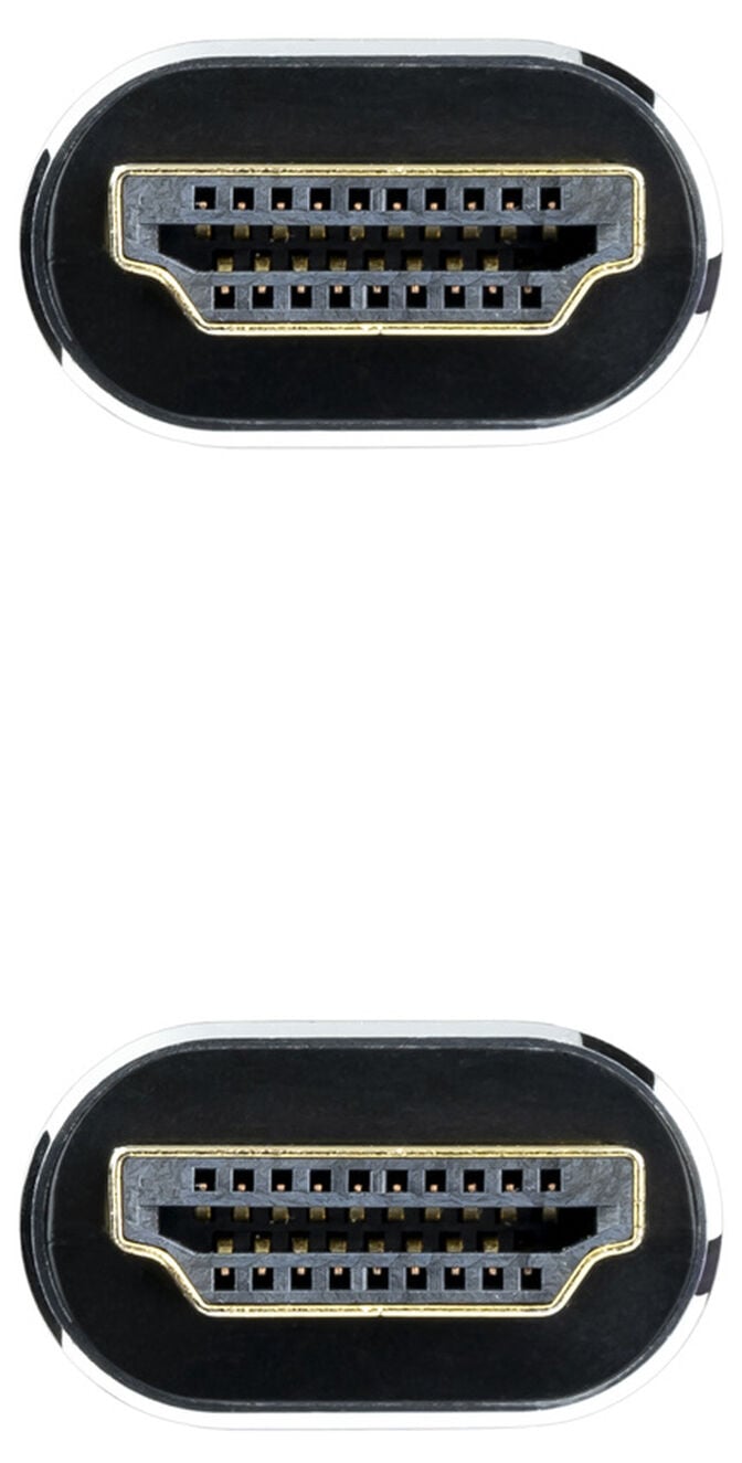 Cabo HDMI V2.1 8K Nanocable IRIS A M/M 1.5 M Preto image number 2