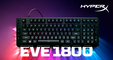 Teclado HyperX Eve 1800 Compact Gaming RGB PT Preto image number null