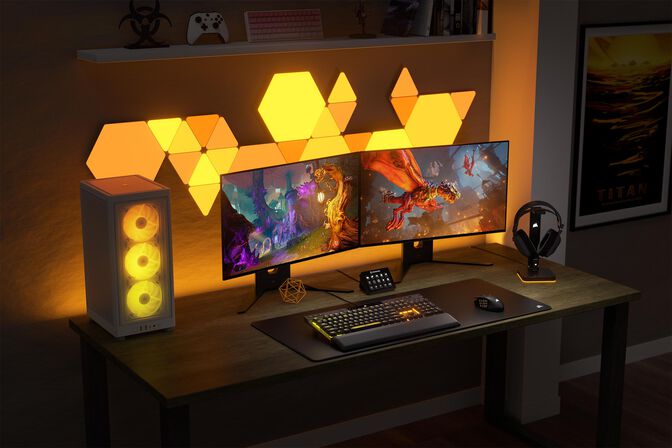 Rato Corsair Scimitar Elite RGB MOBA/MMO Wireless Preto image number 4