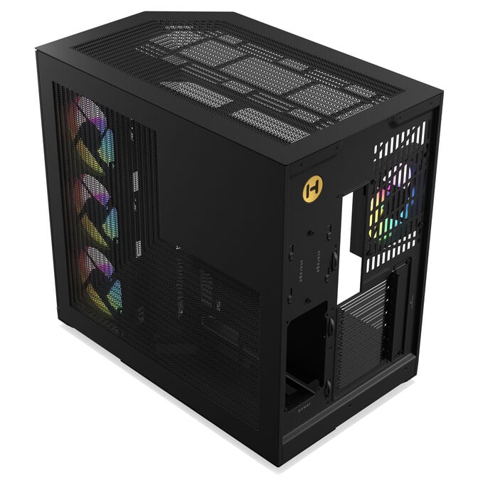 Caixa E-ATX Hyte Y50 Vidro Temperado Preto image number 6