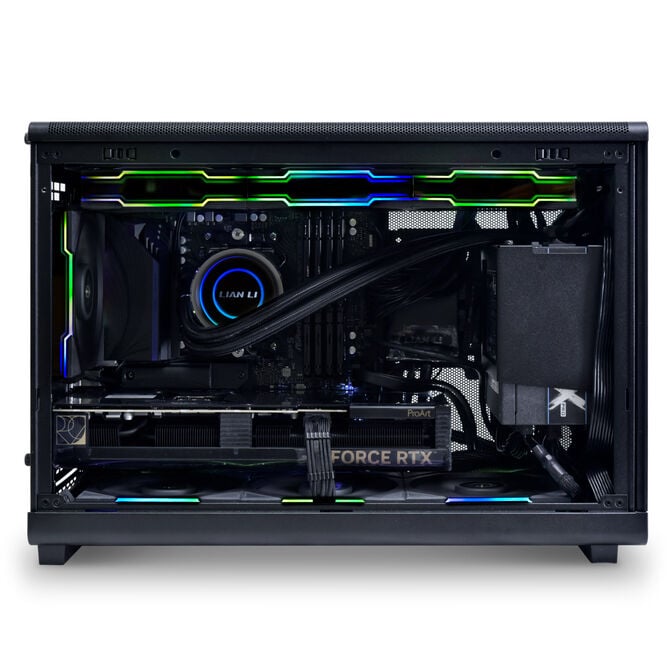 Caixa Micro-ATX Lian Li x Dan Cases A3 Preta Madeira Vidro Temperado image number 8