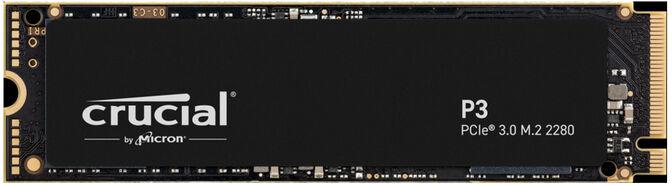 SSD Crucial P3 4TB 3D M.2 NVMe 2280 (3500/3000MB/s) image number 0