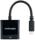 Adaptador Nanocable USB-C M > HDMI F 15 CM Preto image number null