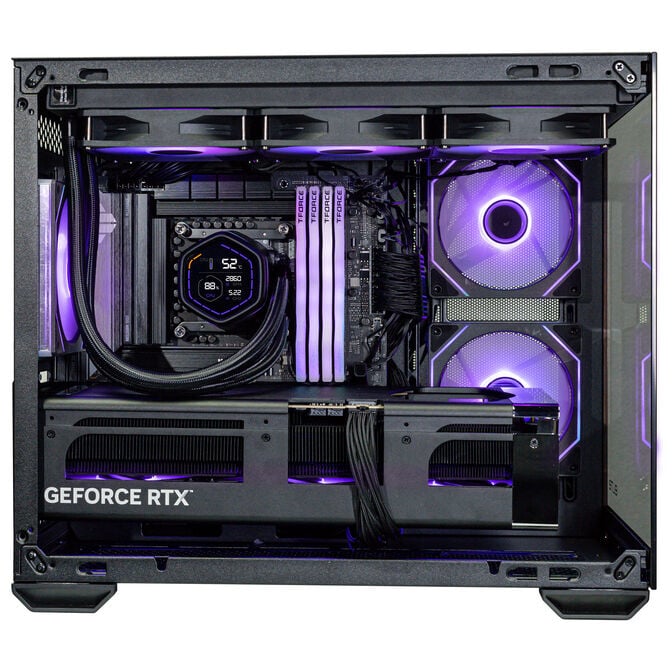 Caixa Micro-ATX Cooler Master Elite 481 ARGB Preta image number 8