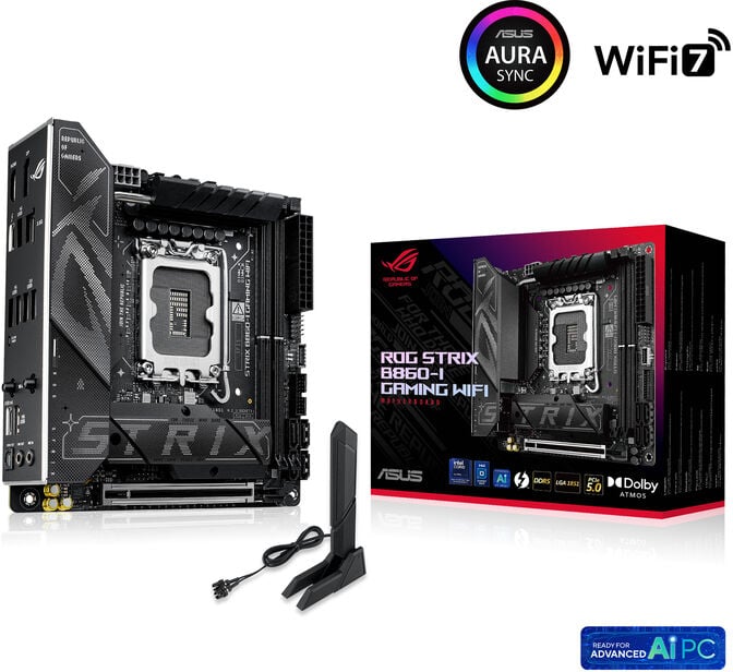 Motherboard Asus ROG Strix B860-I Gaming WiFi image number 0