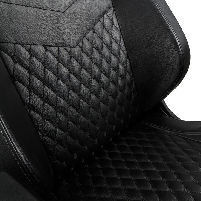Cadeira noblechairs EPIC Real Leather - Preto image number 14