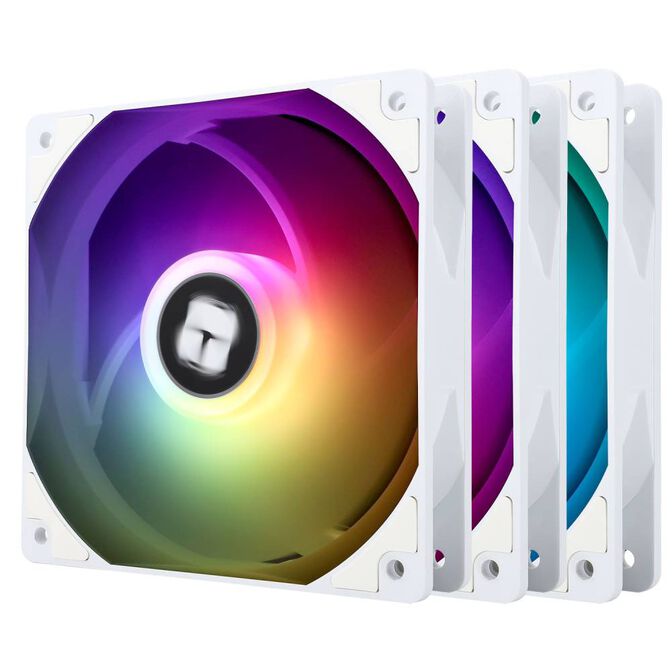 Ventoinha Thermalright TL-C12CW-S ARGB PWM Branco 120mm (Pack 3) image number 1