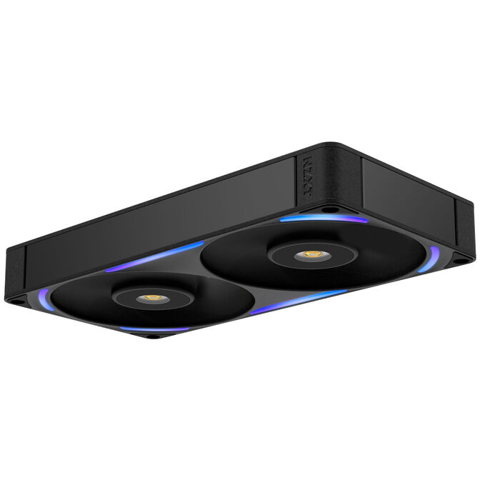 Ventoinha NZXT F240X Perfomance RGB Single-Frame Pretas - Dupla Vento&iacute;nha 120mm (240mm) image number 4