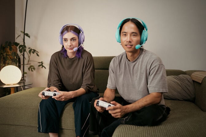 Headset Steelseries Arctis Nova 3X Wireless/Bluetooth Lavanda image number 2