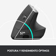 Rato Logitech MX Vertical 4000DPI Wireless Preto image number null