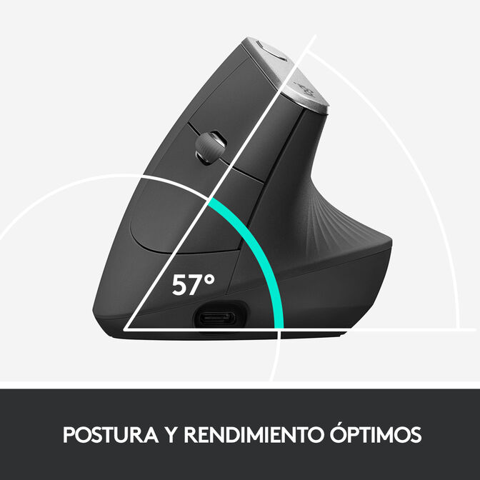 Rato Logitech MX Vertical 4000DPI Wireless Preto image number 20