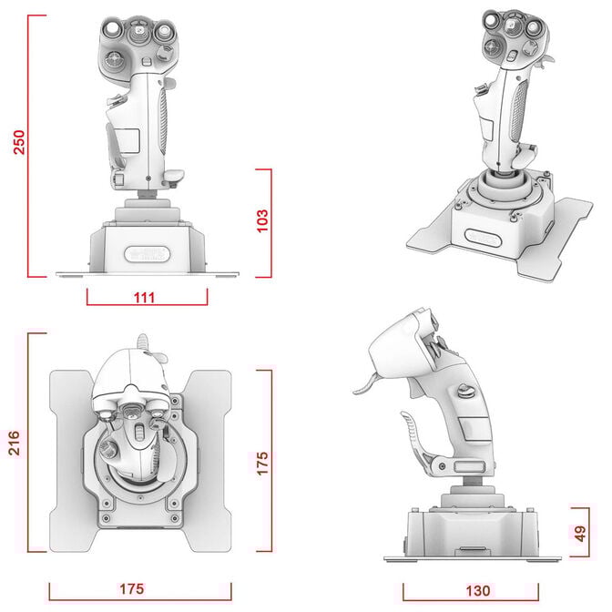 Flightstick VIRPIL Controls CDT AEROMAX R image number 11