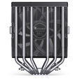 Cooler CPU Jonsbo CA80 ARGB Preto - 2x 120mm image number null