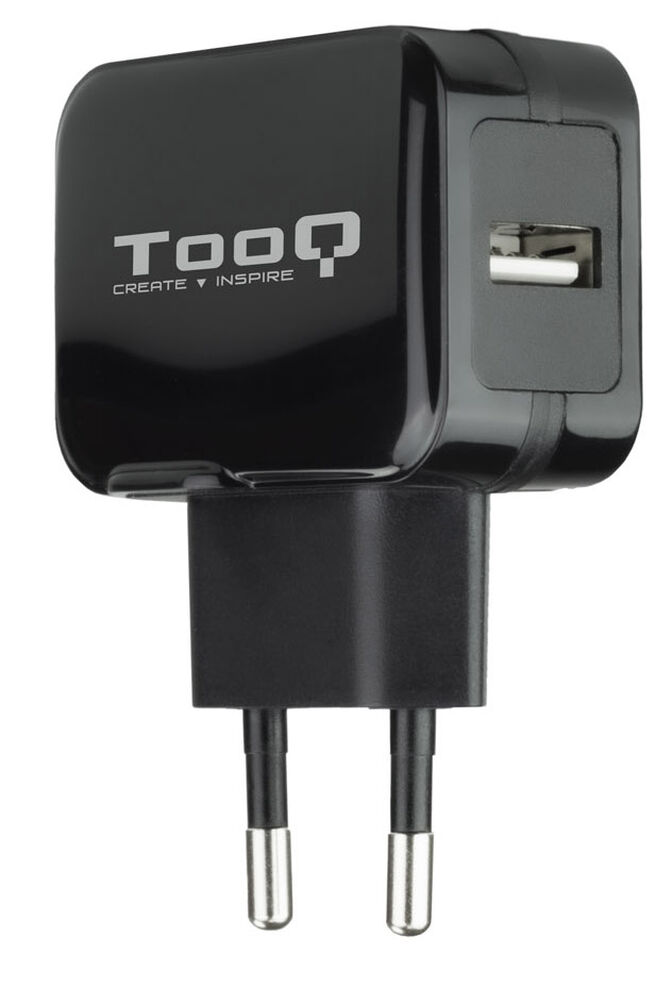 Carregador Tooq  USB 5V 2.4A Preto image number 0