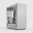 Caixa E-ATX Fractal Design Define One Light TG Clear Tint image number null