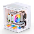 Caixa Micro-ATX Jonsbo TK-1 2.0 Vidro Temperado Branco image number null