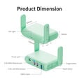 Router de Viagem GL.iNet GL-MT3600BE Beryl 7 Wireless BE3600 Wi-Fi 7 Dual Band image number null