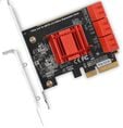 Controlador AXAGON PCES-SA6 PCIe Controller 6x internal SATA 6G port + LP image number null