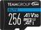 Cart&atilde;o Team Group Elite MicroSDXC A1 UHS-I U3 V30 256GB