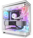 Ventoinha NZXT F360 RGB Core Single-Frame Brancas - Tripla Ventoinha 120mm ( 360mm ) image number null