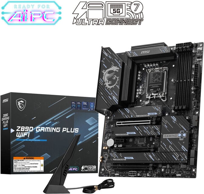 Motherboard MSI Z890 GAMING PLUS WIFI image number 4