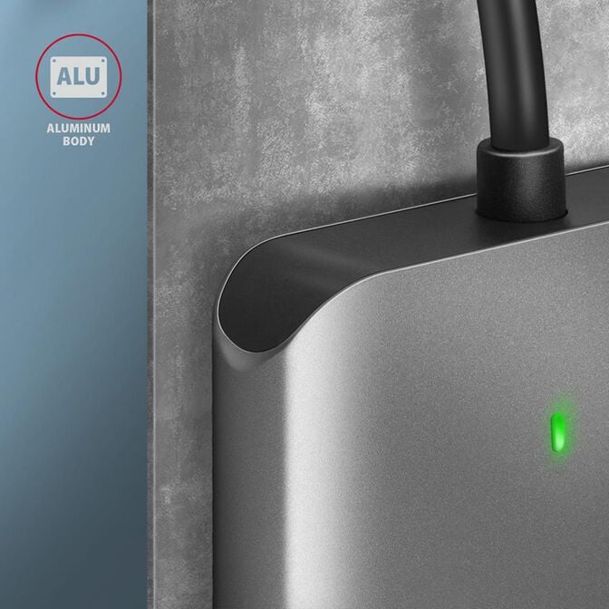 Leitor de cart&otilde;es AXAGON CRE-S3C External card reader USB-C 3.2 Gen 1, 3-slot & lun SD/microSD/CF, UHS-II image number 6