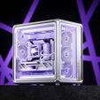 Caixa ATX Jonsbo X400 Vidro Temperado Curvo Branco image number null