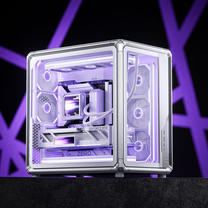 Caixa ATX Jonsbo X400 Vidro Temperado Curvo Branco image number 22