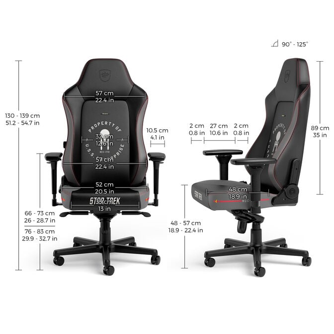 Cadeira noblechairs HERO - Star Trek Edition image number 11
