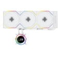Water Cooler CPU AIO Lian Li HydroShift II LCD-C 360TL FLEX Wireless Branco - 360mm image number null