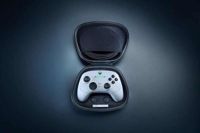 Gamepad Razer Wolverine V3 Pro Xbox Series X|S/PC Wireless Branco image number 6